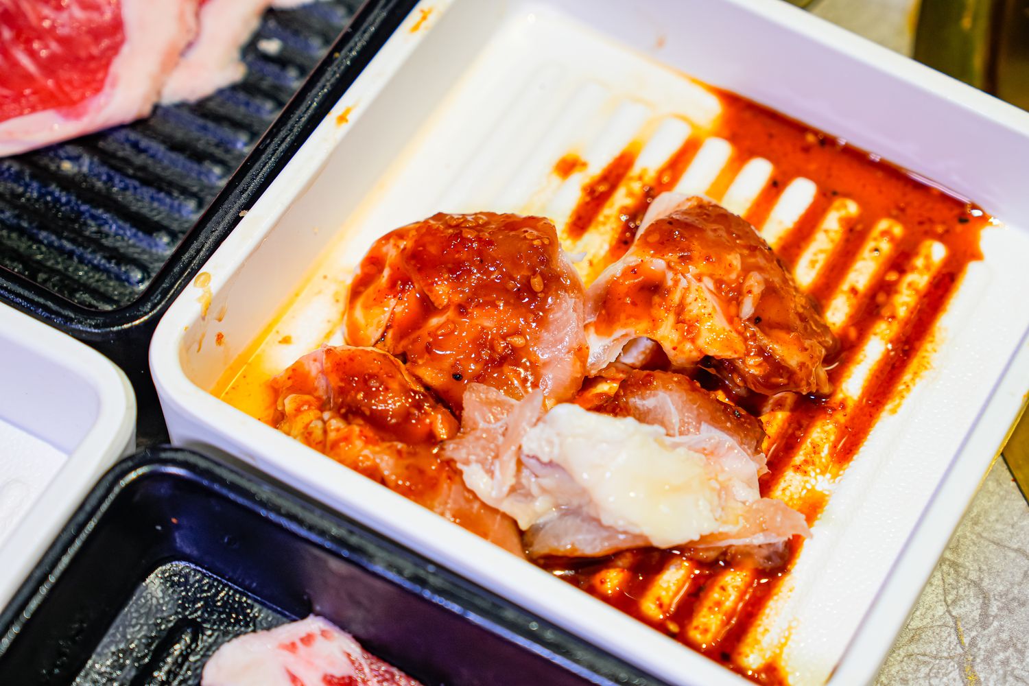 饗燒肉亭｜中壢燒烤吃到飽，厚片和牛牛排桌邊現切 ! @混血珊莎的奇幻旅程