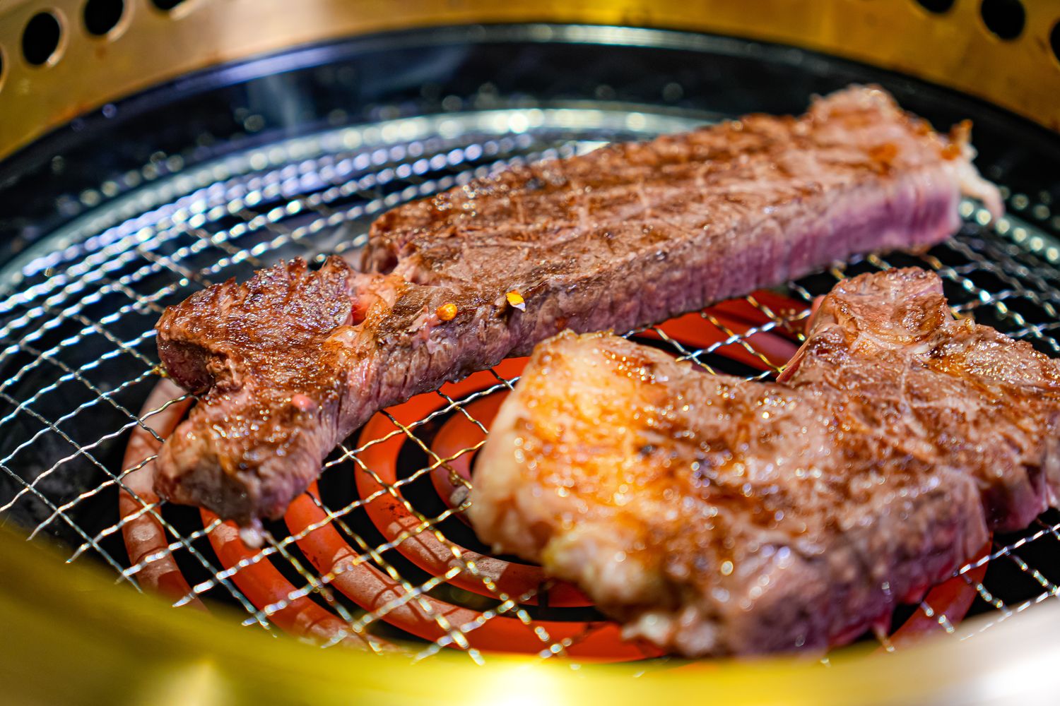 饗燒肉亭｜中壢燒烤吃到飽，厚片和牛牛排桌邊現切 ! @混血珊莎的奇幻旅程