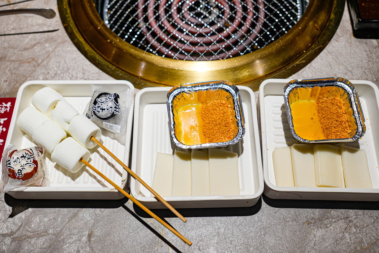 饗燒肉亭｜中壢燒烤吃到飽，厚片和牛牛排桌邊現切 ! @混血珊莎的奇幻旅程