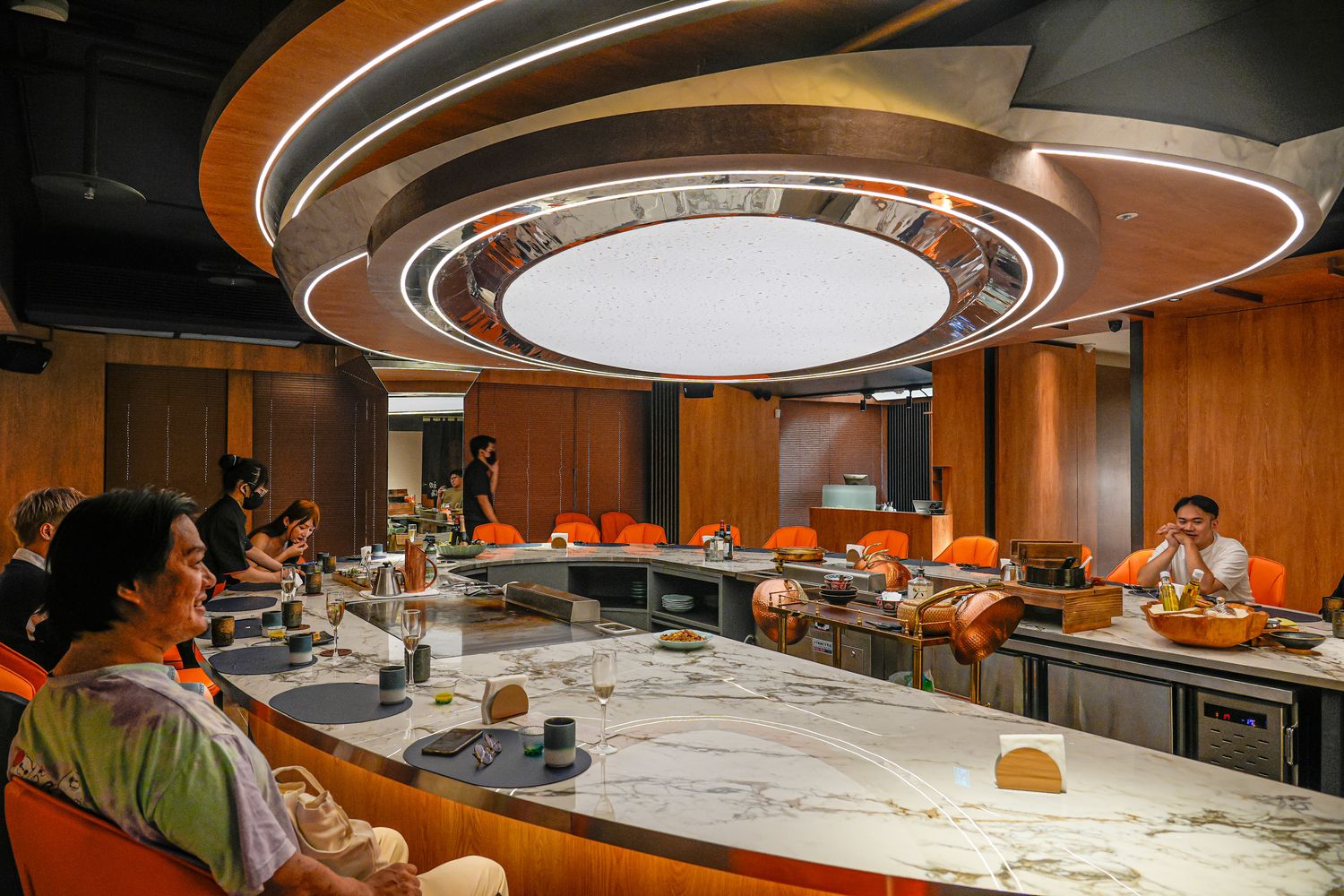 初海和牛鐵板燒｜台北鐵板燒新天花板，$1680 起 14 品奢華饗宴+震撼火焰秀! @混血珊莎的奇幻旅程