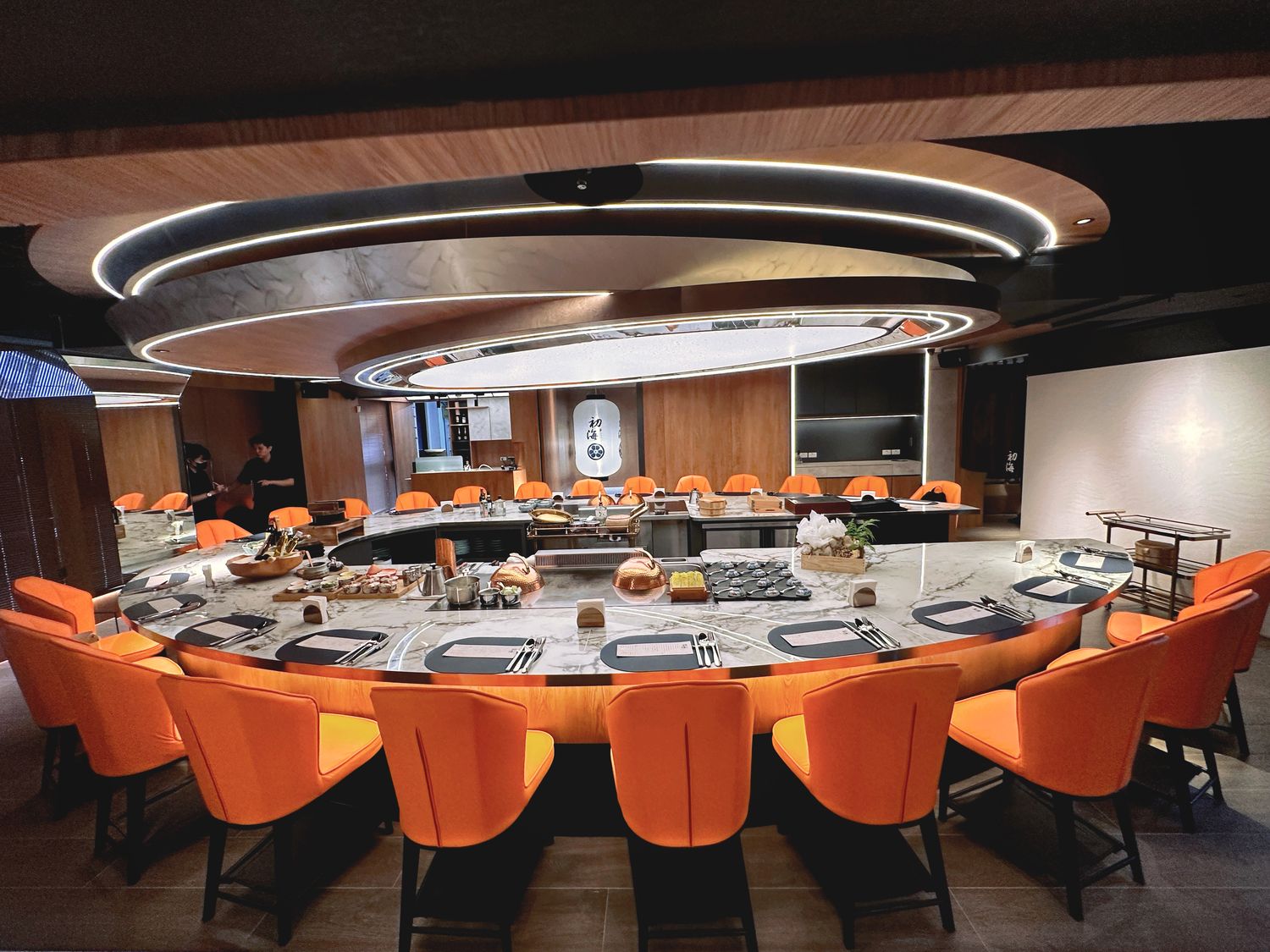 初海和牛鐵板燒｜台北鐵板燒新天花板，$1680 起 14 品奢華饗宴+震撼火焰秀! @混血珊莎的奇幻旅程