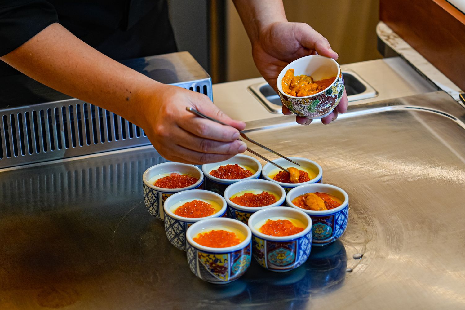 初海和牛鐵板燒｜台北鐵板燒新天花板，$1680 起 14 品奢華饗宴+震撼火焰秀! @混血珊莎的奇幻旅程