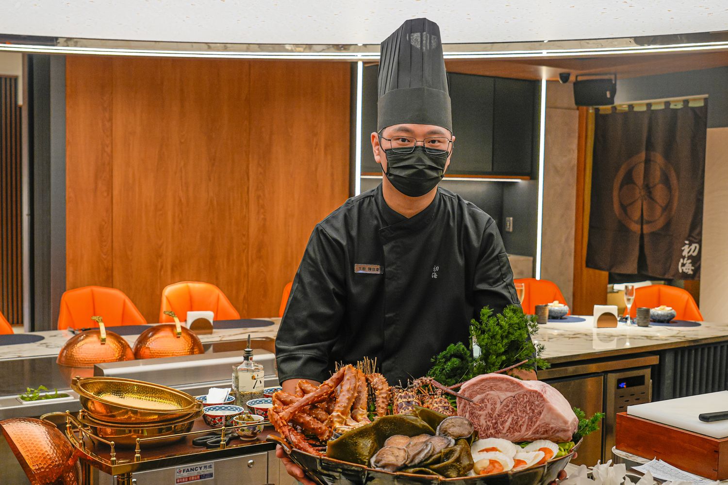 初海和牛鐵板燒｜台北鐵板燒新天花板，$1680 起 14 品奢華饗宴+震撼火焰秀! @混血珊莎的奇幻旅程