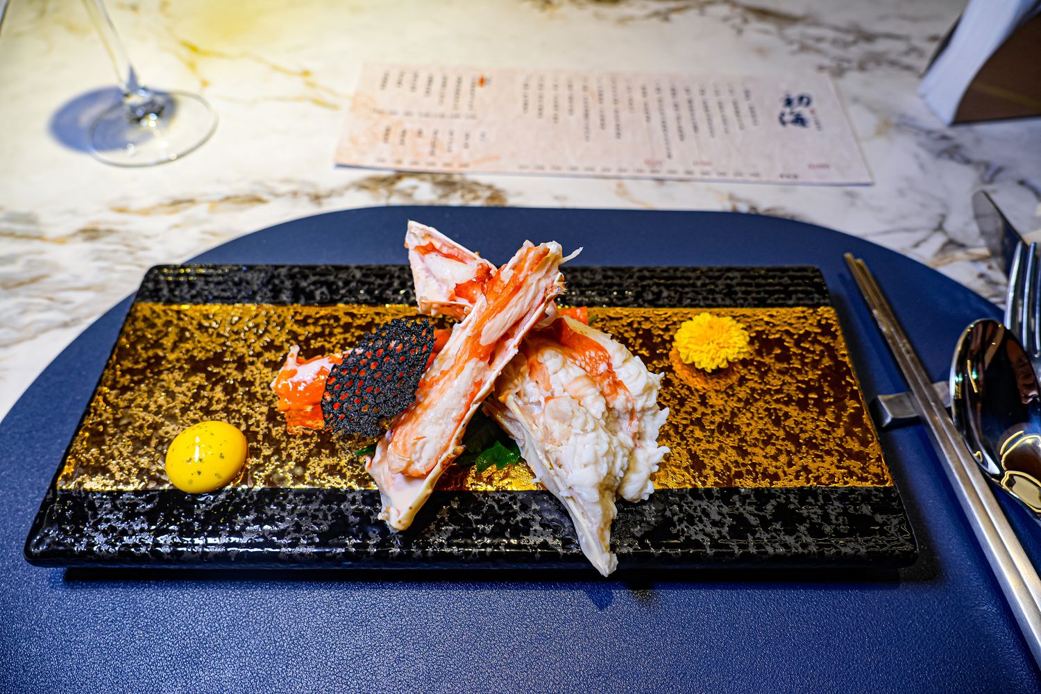 初海和牛鐵板燒｜台北鐵板燒新天花板，$1680 起 14 品奢華饗宴+震撼火焰秀! @混血珊莎的奇幻旅程