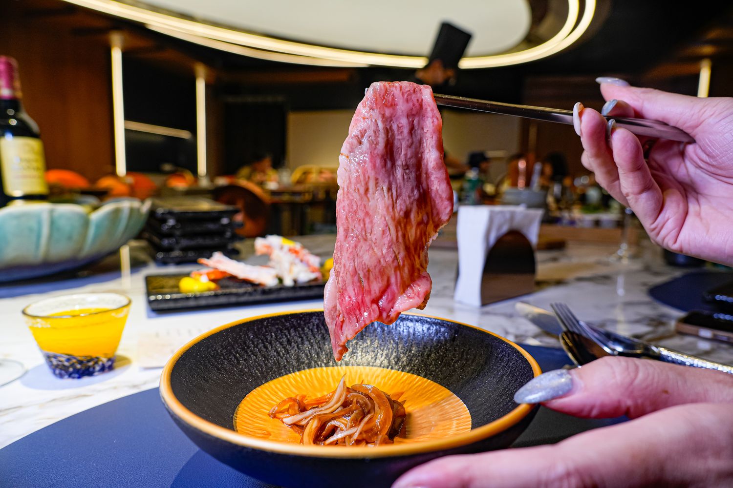 初海和牛鐵板燒｜台北鐵板燒新天花板，$1680 起 14 品奢華饗宴+震撼火焰秀! @混血珊莎的奇幻旅程