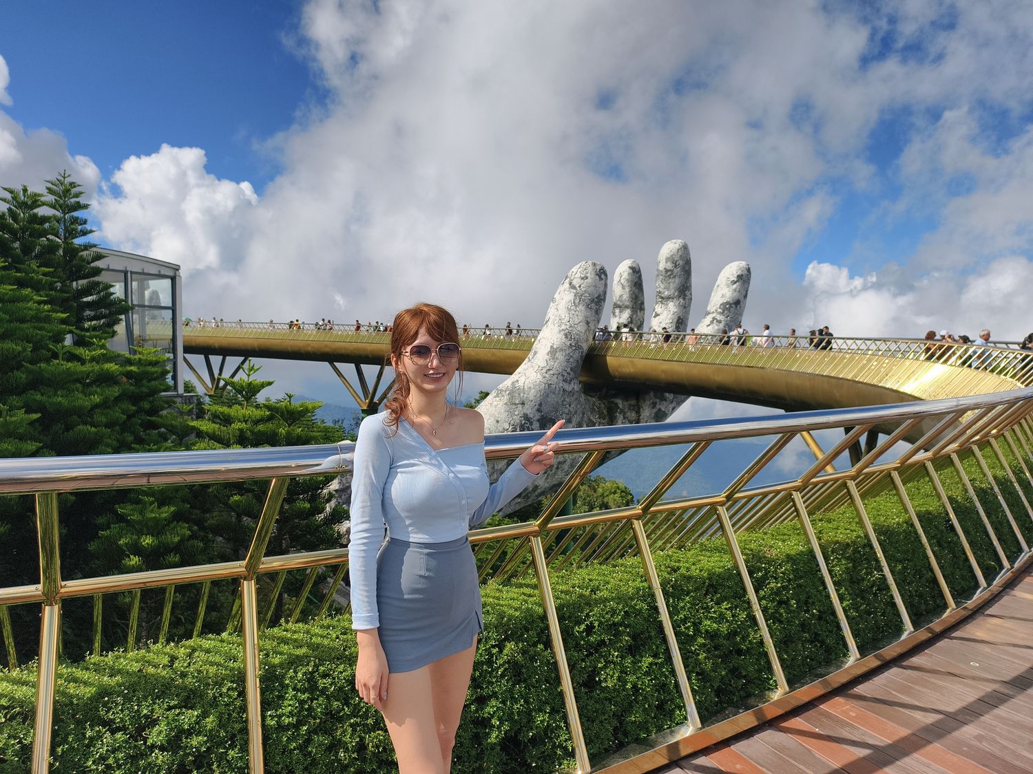 【峴港巴拿山一日遊攻略】佛手橋、法國村、地圖、穿著與自助餐完整懶人包! @混血珊莎的奇幻旅程
