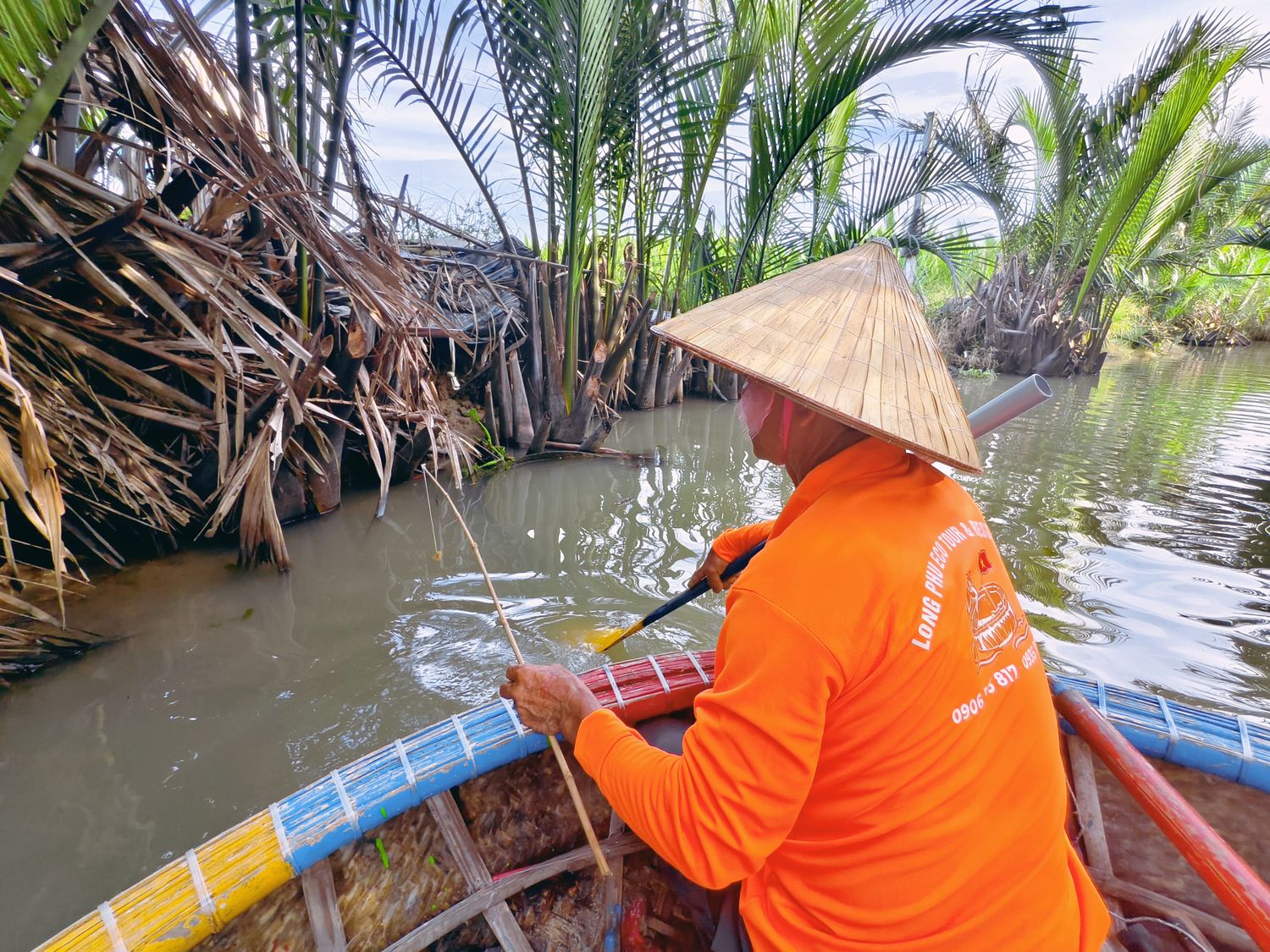 【會安籃船遊體驗】會安椰子船水鄉探險，搖船旋轉秀、午餐與小費全攻略! @混血珊莎的奇幻旅程