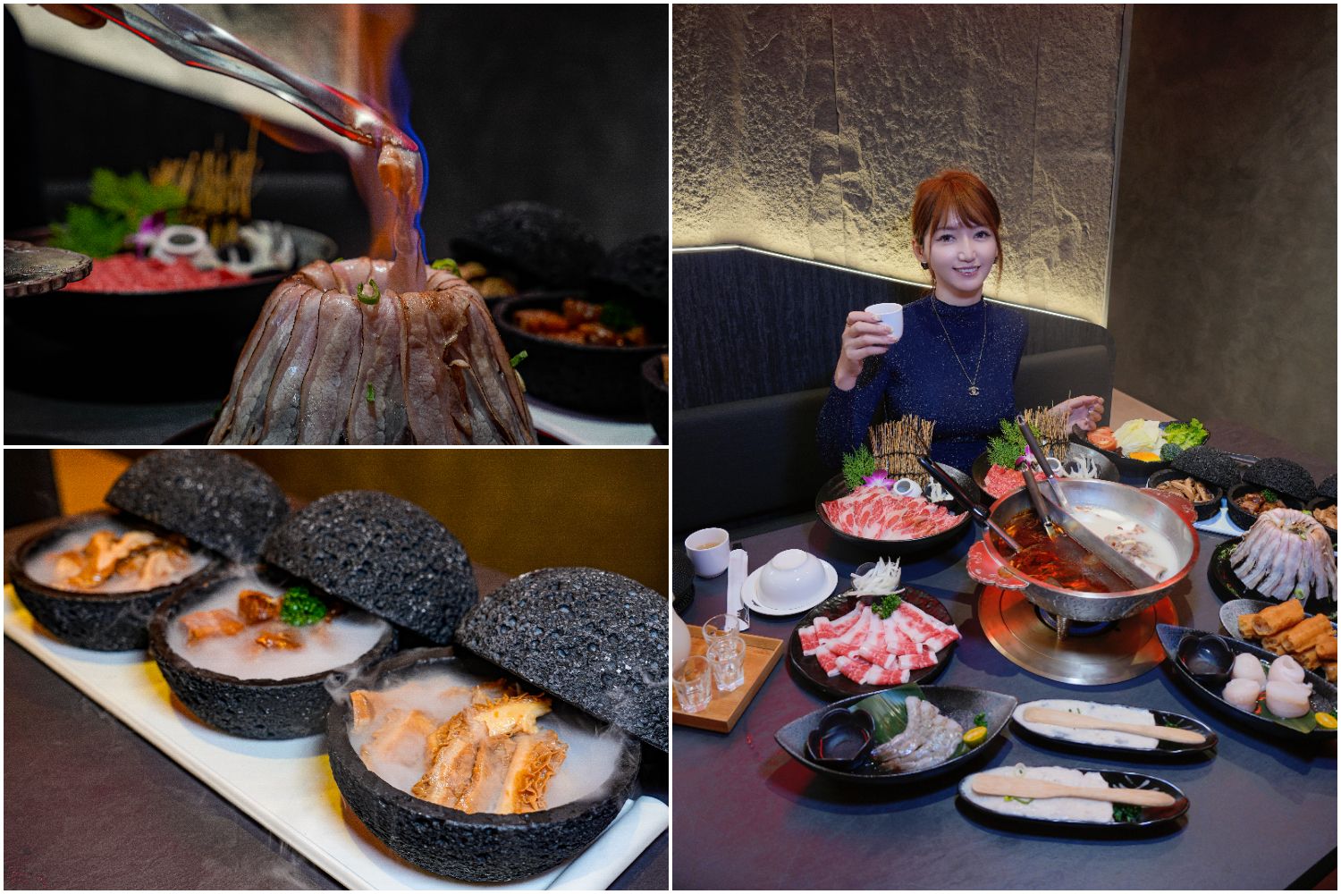 受保護的內容: 【岩漿火鍋 桃園中正店】極致漢方麻辣湯 x 視覺系火焰炙燒豬，藝文特區宵夜聚餐新地標! @混血珊莎的奇幻旅程