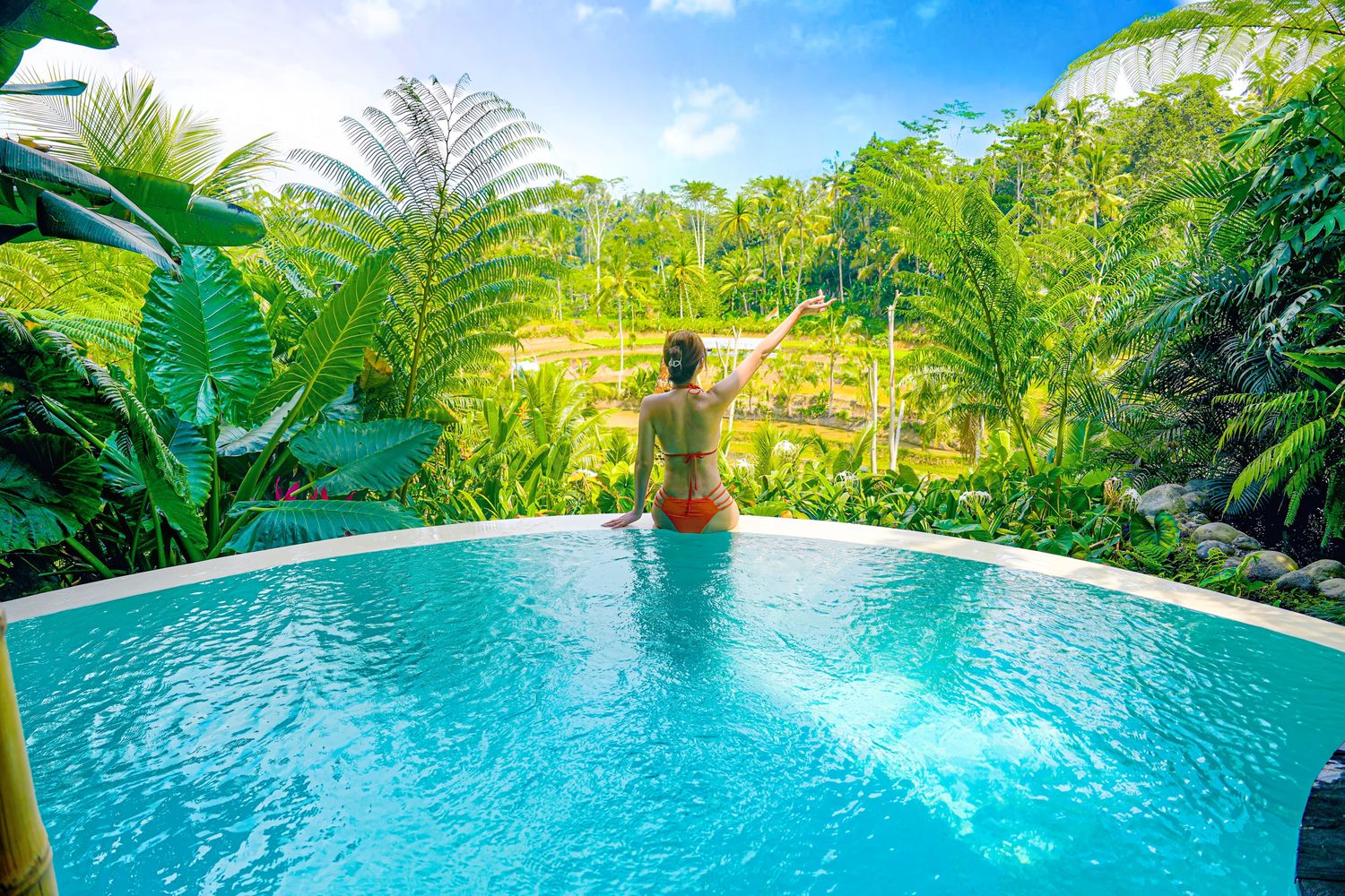 【峇里島住宿推薦】烏布 Bambootel Sawah View : 夢幻竹建築Pool Villa,開門就是綠色梯田! @混血珊莎的奇幻旅程 【峇里島住宿推薦】烏布 Bambootel Sawah View : 夢幻竹建築Pool Villa,開門就是綠色梯田! @混血珊莎的奇幻旅程