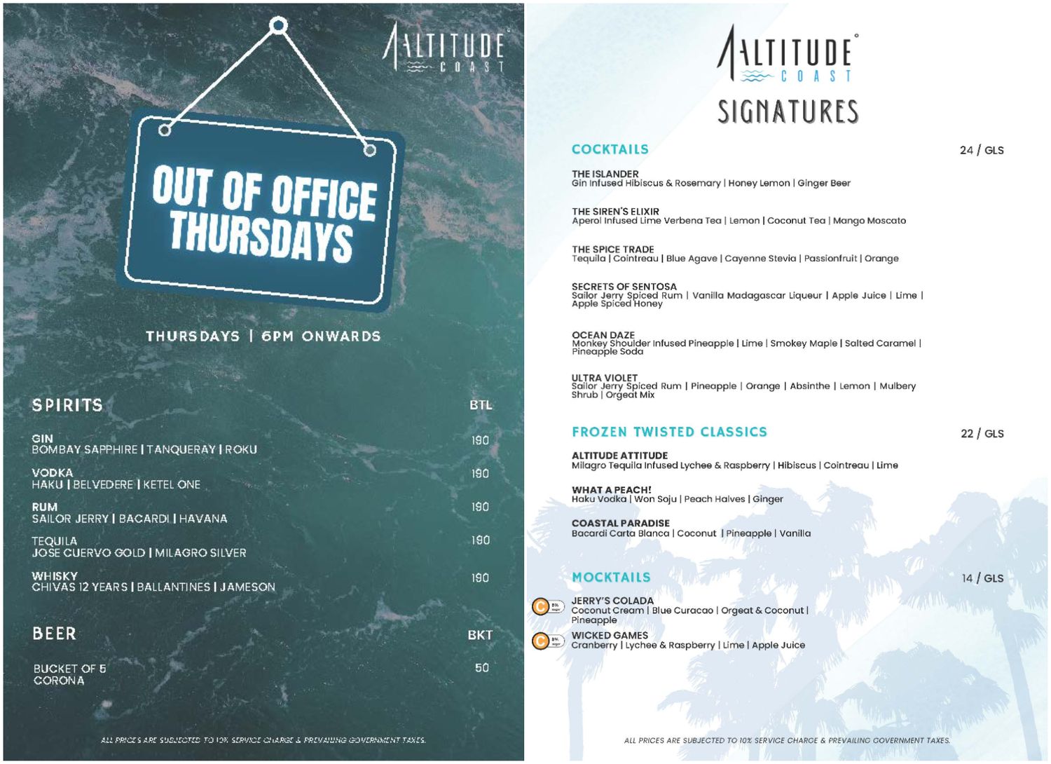 新加坡聖淘沙必去｜1-Altitude Coast Rooftop Bar 絕美高空酒吧，躺在泳池畔喝調酒、此生必看夕陽美景! @混血珊莎的奇幻旅程