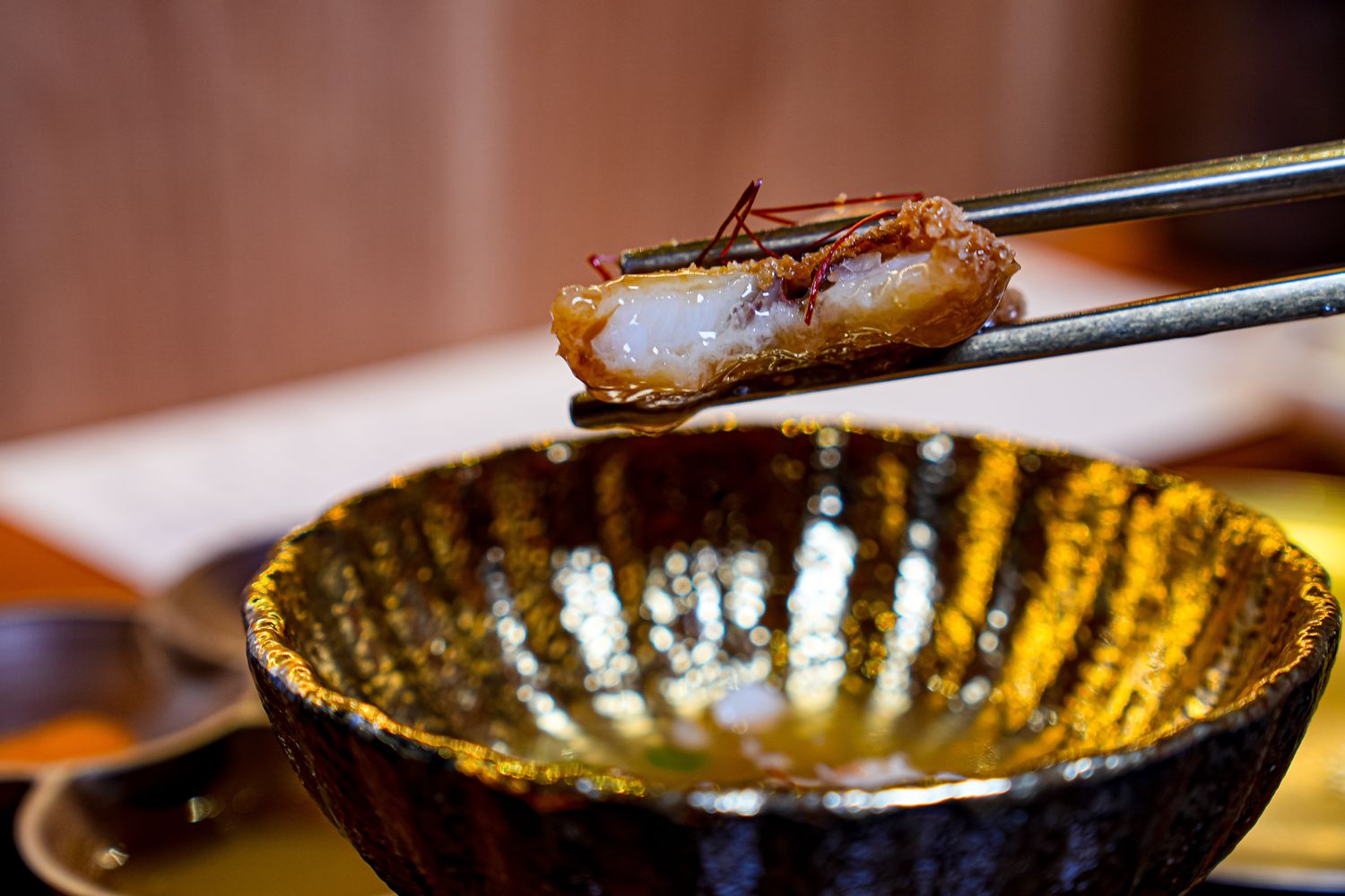 【勝天 天婦羅串揚】輕奢板前料理!品嚐21道板前現流海鮮炸物，中山區必吃美食推薦 @混血珊莎的奇幻旅程