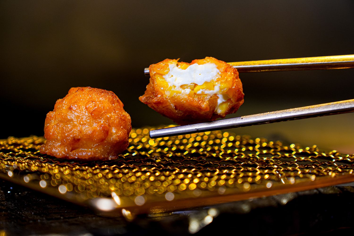 【勝天 天婦羅串揚】輕奢板前料理!品嚐21道板前現流海鮮炸物，中山區必吃美食推薦 @混血珊莎的奇幻旅程
