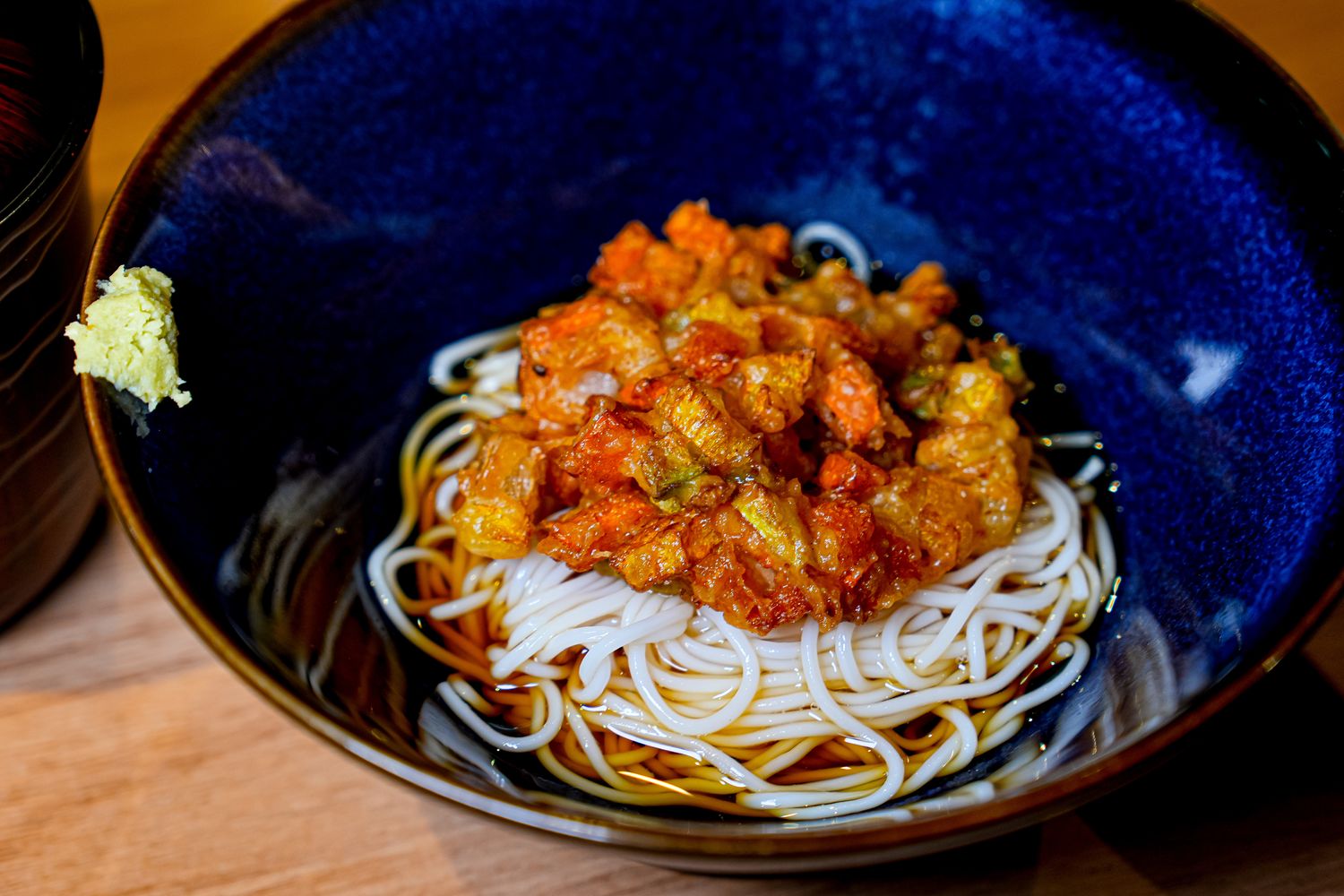 【勝天 天婦羅串揚】輕奢板前料理!品嚐21道板前現流海鮮炸物，中山區必吃美食推薦 @混血珊莎的奇幻旅程
