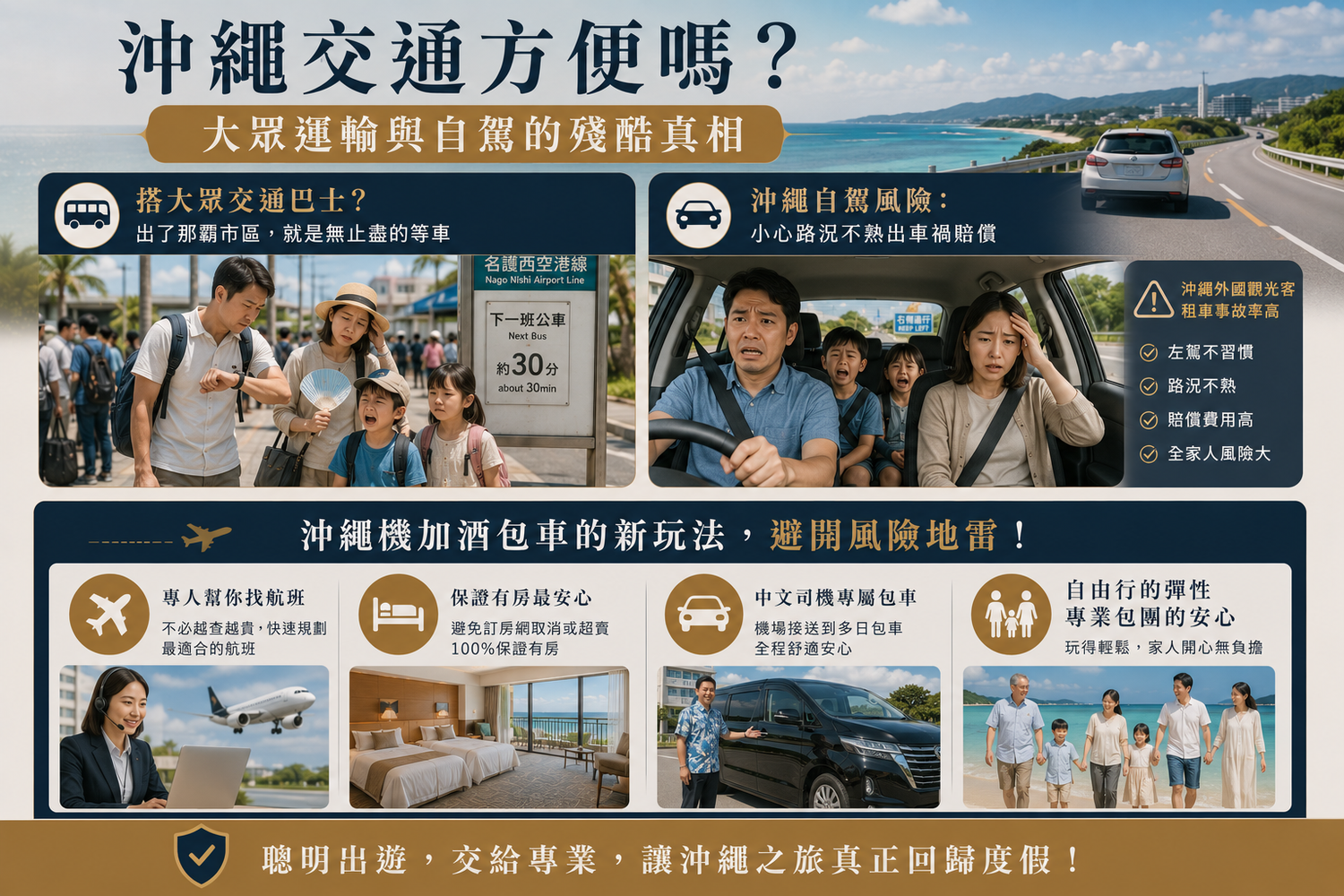 沖繩自由行還是跟團?交通方便嗎?避開自駕風險,機加酒包車的包團新玩法! @混血珊莎的奇幻旅程 沖繩自由行還是跟團?交通方便嗎?避開自駕風險,機加酒包車的包團新玩法! @混血珊莎的奇幻旅程