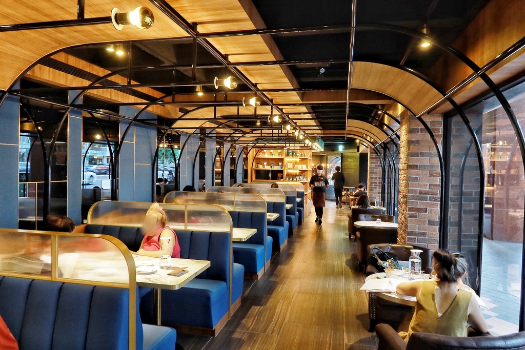 【布納咖啡】buna caf&#8217;e布納咖啡館信義館，充滿復古新潮風格，必吃美味龍蝦義大利麵! @混血珊莎的奇幻旅程