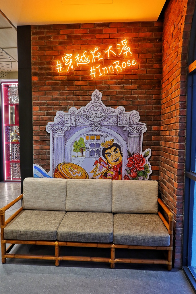 【大溪住宿】玫瑰左岸莊園InnRose，4人房型附設景觀陽台，飽覽超美河景第一排! @混血珊莎的奇幻旅程