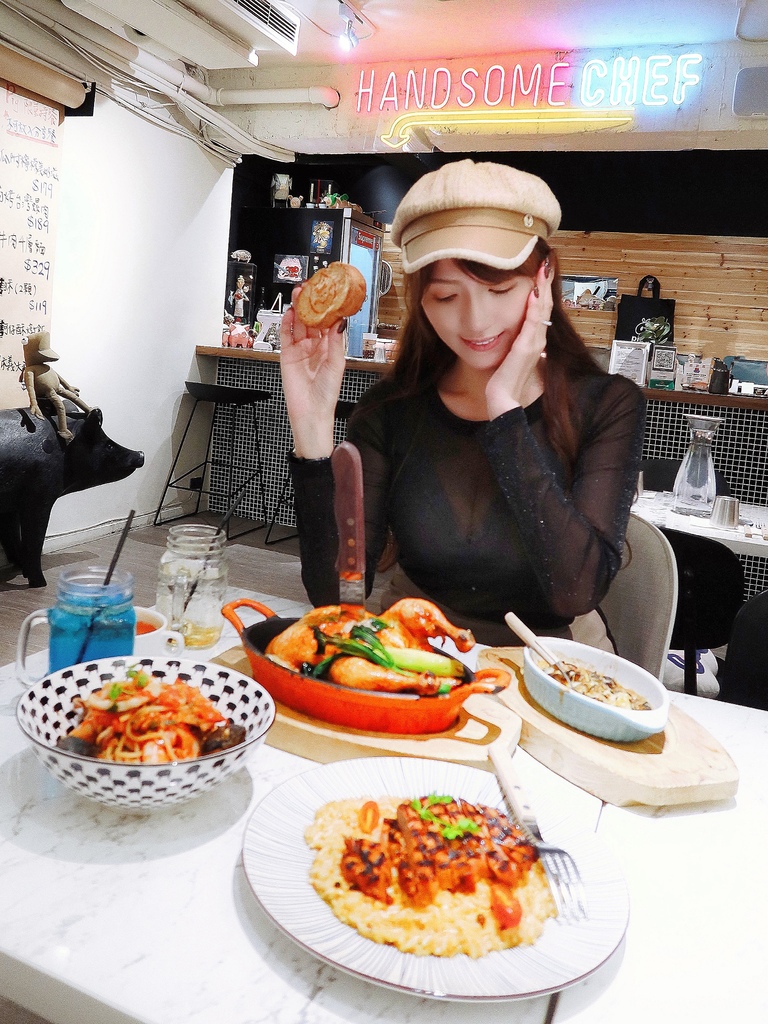 【國父紀念館義大利麵】豬跳舞小餐館，創意西式料理，讓心情飛舞的義式美食 @混血珊莎的奇幻旅程