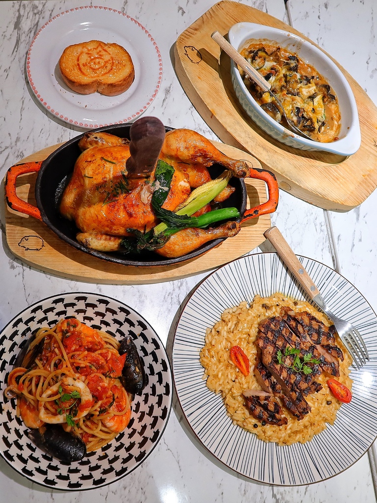 【國父紀念館義大利麵】豬跳舞小餐館，創意西式料理，讓心情飛舞的義式美食 @混血珊莎的奇幻旅程