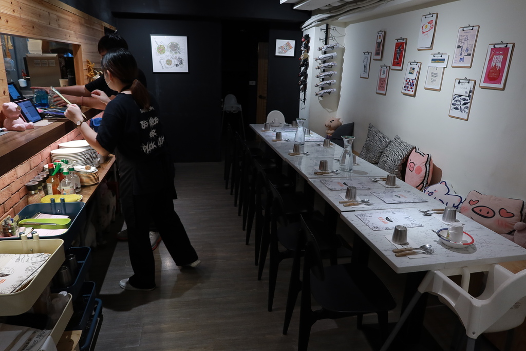【國父紀念館義大利麵】豬跳舞小餐館，創意西式料理，讓心情飛舞的義式美食 @混血珊莎的奇幻旅程