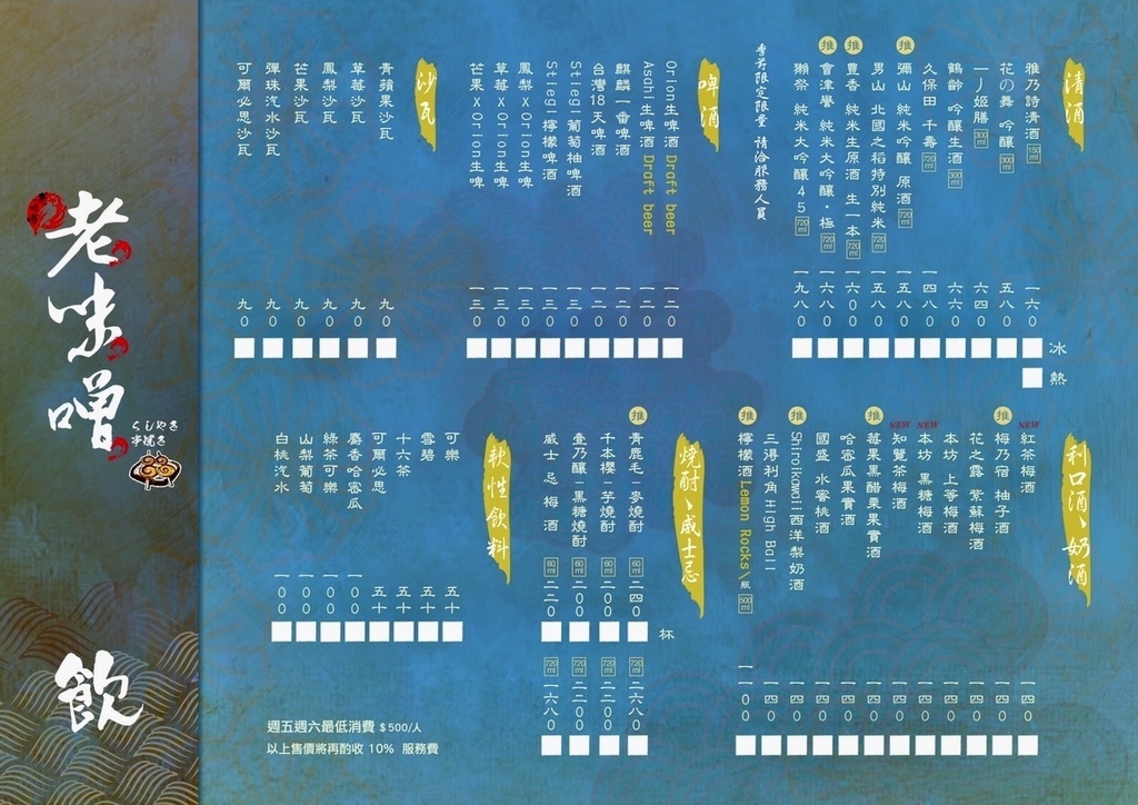 【三重居酒屋】老味噌居酒屋 三重店，日式風格居酒屋，必吃招牌炭火串燒! @混血珊莎的奇幻旅程