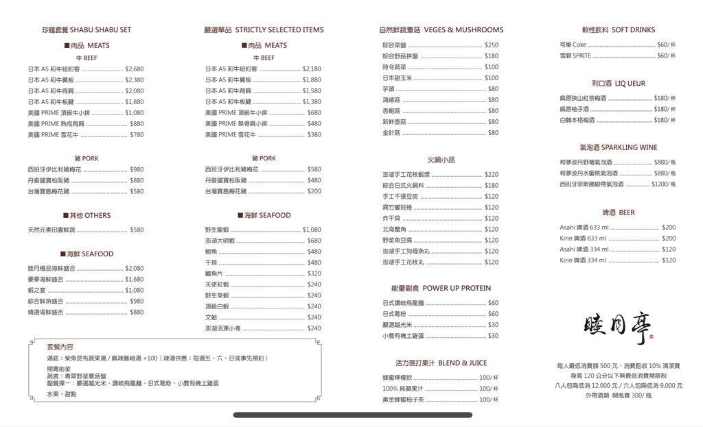 睦月亭│桃園必吃頂級日本A5和牛火鍋，專人桌邊服務，藝文特區高級鍋物! @混血珊莎的奇幻旅程