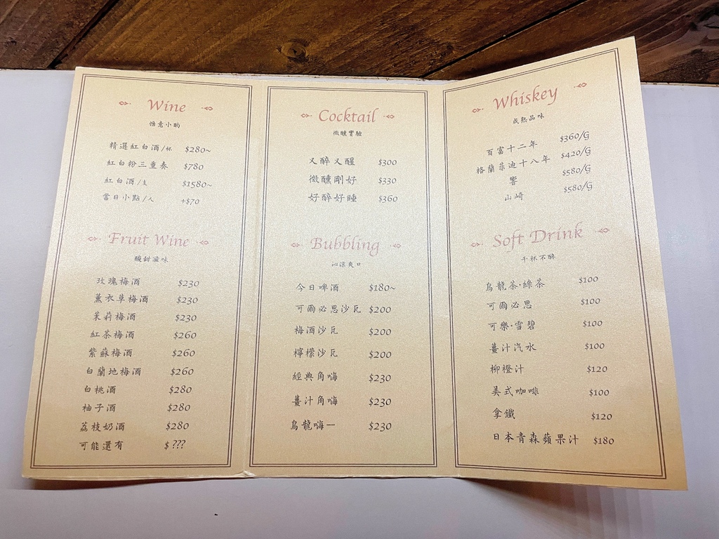 【中山酒吧推薦】From A，八條通特色餐酒館，復古華麗氛圍感十足! @混血珊莎的奇幻旅程