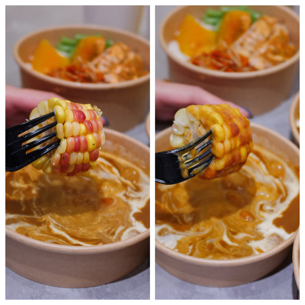 【六張犁美食】咖哩盒食，主打健康餐盒六張犁咖喱，多種口味自由選! @混血珊莎的奇幻旅程