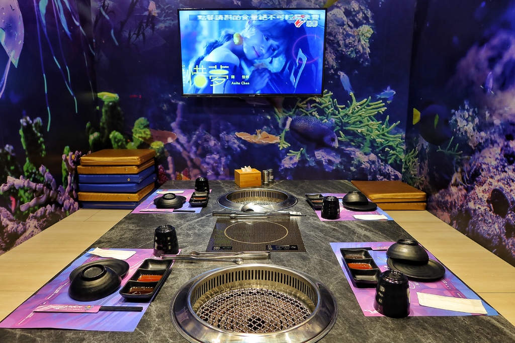 【桃園包廂餐廳】Shock燒肉A19環球青埔店｜和牛海鮮燒肉吃到飽，獨立包廂還有KTV唱到飽! @混血珊莎的奇幻旅程