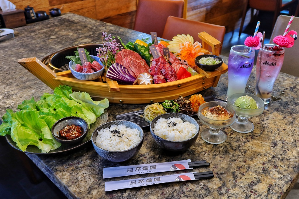 【國父紀念館燒肉】京昌園日本本格燒肉餐廳，必吃夢幻日本黑毛和牛，入口即化超銷魂! @混血珊莎的奇幻旅程