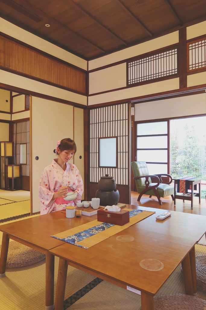 【梧棲住宿】梧棲文化出張所，日式古蹟民宿， 2 人就能包棟，日式浴衣體驗! @混血珊莎的奇幻旅程