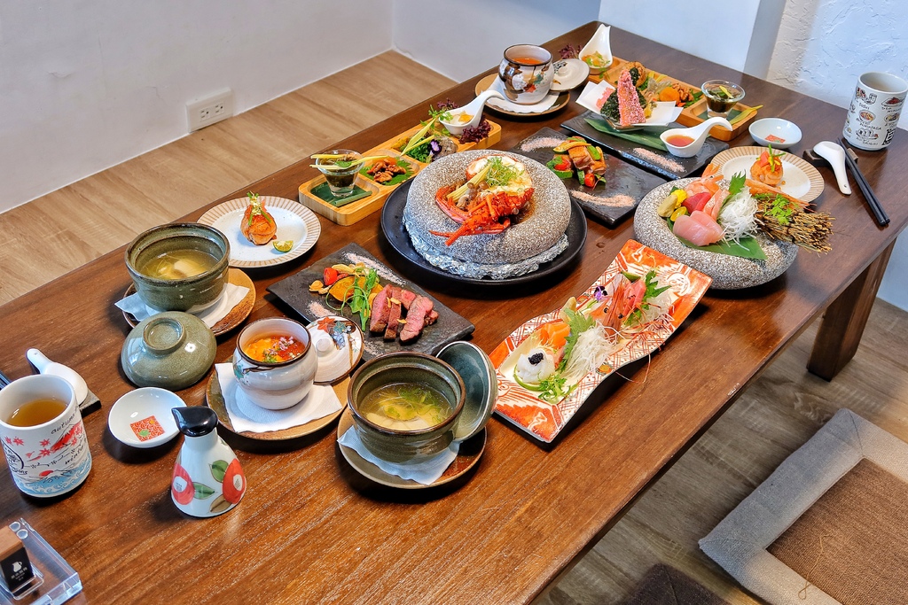 【台中日料】千汌日本料理 にほんりょうり 獨棟日式洋房高級日料附雅緻包廂! @混血珊莎的奇幻旅程